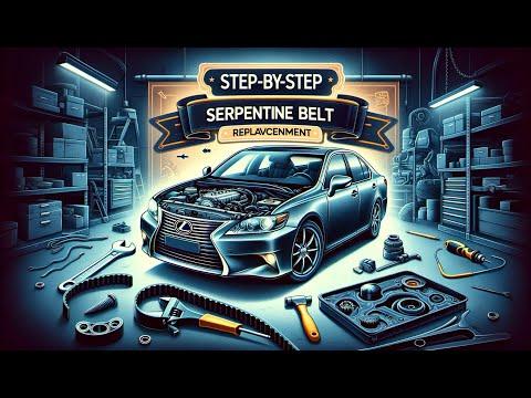 How to Replace the Serpentine Belt on a 2016 Lexus ES 350 (Step-by-Step Guide)