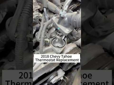 2018 Chevy Tahoe Thermostat Replacement #chevy#snapon#MobileMechanic #CarRepairAnywhere