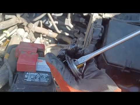 How to replace the thermostat on a 2016 Mitsubishi Outlander 2.4 l