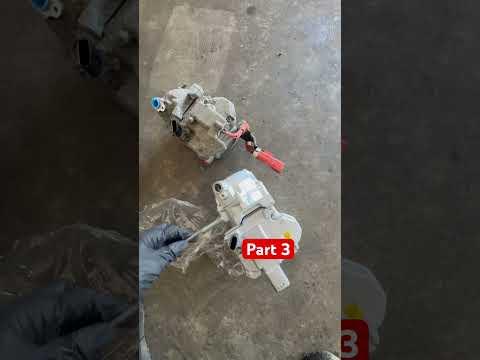 How to Replace the High-Voltage Electric A/C Compressor on a 2018 Toyota Prius