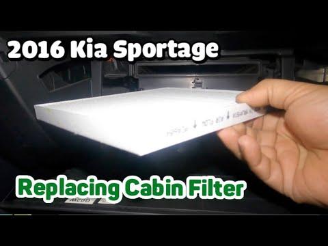 How to Replace the Cabin Air Filter on a 2005-2017 Kia Sportage (Glove Box Method)