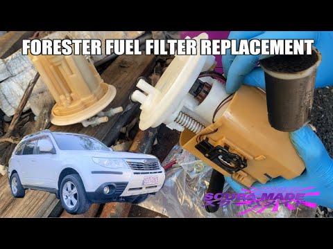 Subaru Forester Intank Fuel Filter / Pump Replacement - DIY