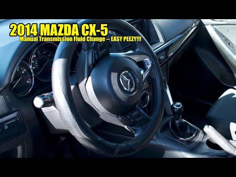 2014 Mazda CX 5 manual transmission drain and refill  easy peezy!