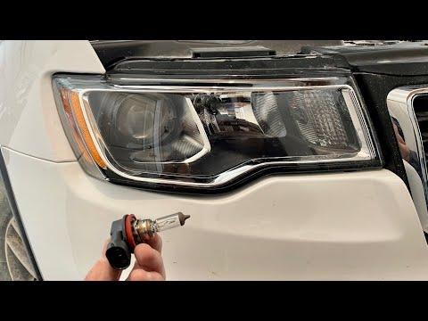 Low beam headlight replacement 2018 Jeep Grand Cherokee