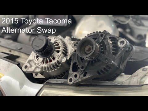 Replacing Alternator in 2015 Toyota Tacoma 2015