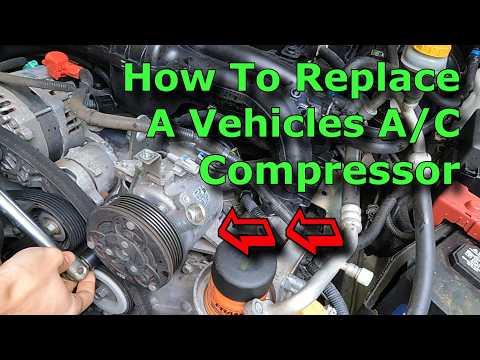 How To Replace the AC Compressor on Your Truck or Car - Subaru Impreza