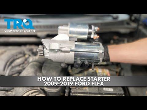 How to Replace the Starter Motor on a 2013-2019 Ford Flex (Step-by-Step Guide) (Engine: V6 3.5L)