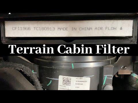 How to Replace the Cabin Air Filter on a 2018-2023 GMC Terrain (Glovebox Method)