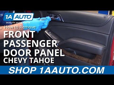 How to Replace the Front Window Regulator on a 2016 Chevrolet Tahoe