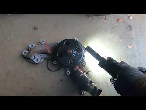 How To Replace 2018  Jeep Grand Cherokee 3.6  Water pump