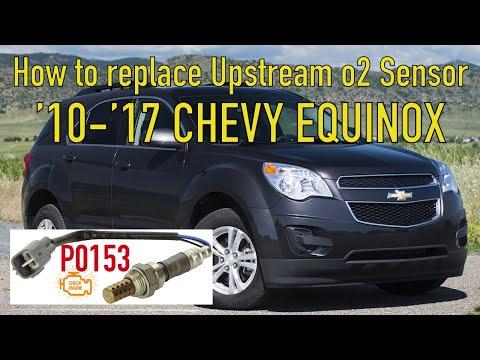 How to replace Upstream or Primary o2 sensor on 2010 to 2017 Chevy Equinox with 2.4 P0153 Code