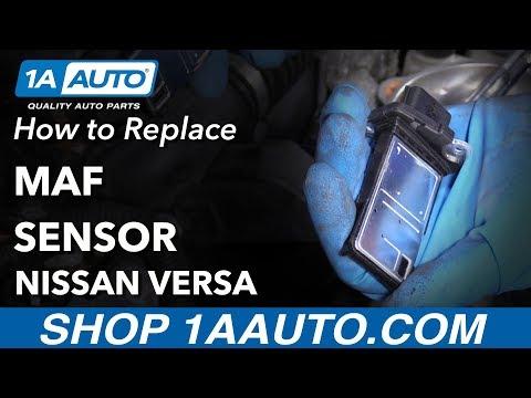 How to Replace the MAF Sensor on a 2007-2019 Nissan Versa (Engine: Inline 4 1.6L)