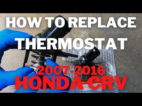 How to Replace the Thermostat on a 2007-2014 Honda CR-V (Engine: Inline 4 2.4L)