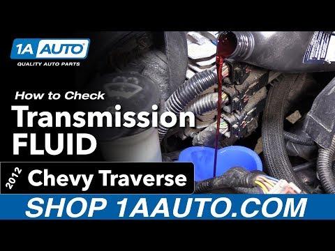 How to Change Transmission Fluid on a 2009-2023 Chevrolet Traverse (6T70/6T75) (Engine: V6 3.6L)
