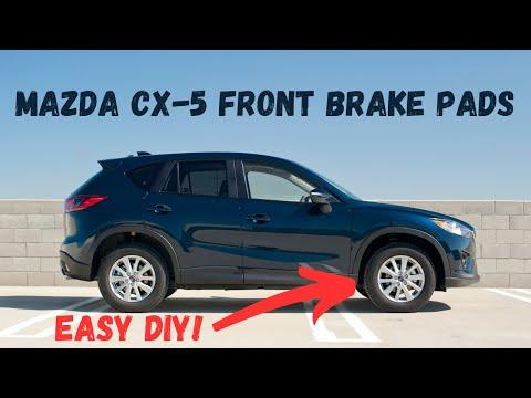HOW TO: Mazda CX-5 Front Brake Pad Replacement // Complete Guide!