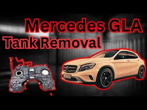 2015-2020 Mercedes GLA250 Fuel  Tank Removal / Fuel pump replacement .