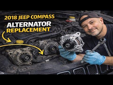 DIY 2018 Jeep Compass alternator swap