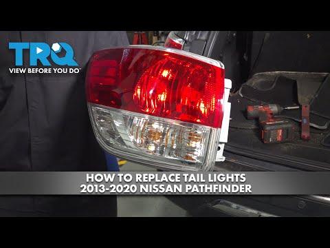 How to Replace Both Taillight Bulbs on a 2016 Nissan Pathfinder (Brake/Turn & Running)