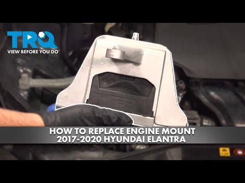 How to Replace Engine Mounts on a 2017-2020 Hyundai Elantra 2.0L (Engine: Inline 4 2.0L)