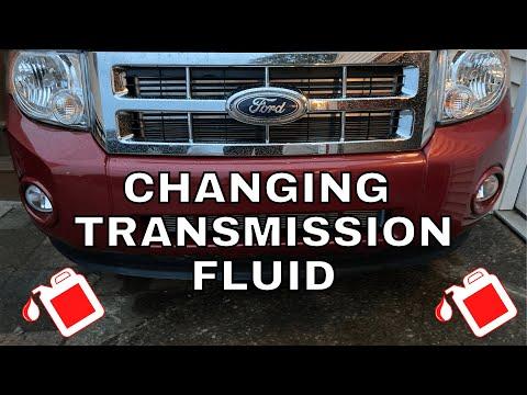 How to Change Transmission Fluid 2008-2012 Ford Escape