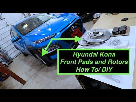 How to replace front Brakes | 2018 Hyundai Kona