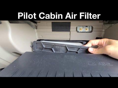 2018 Honda Pilot Cabin Air filter replacement / location How to