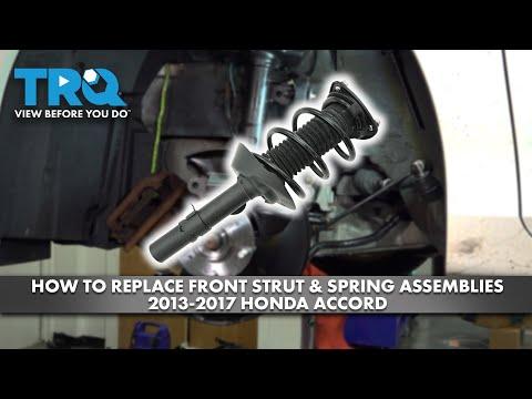 How to Replace Front Strut &amp; Spring Assemblies 2013-2017 Honda Accord