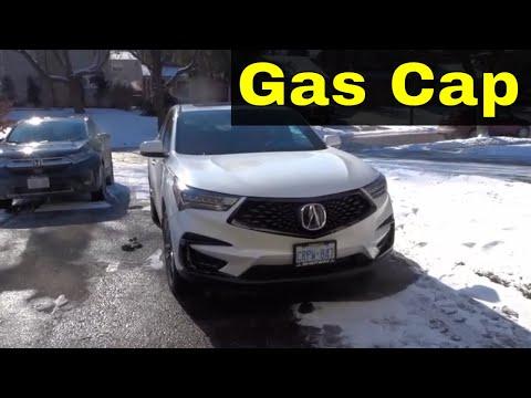 How to Replace the Fuel Cap on a 2012-2018 Acura RDX (Fix EVAP Leak & Check Engine Light) (Engine: V6 3.5L)