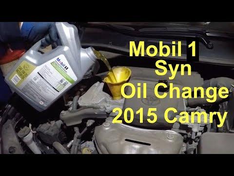 How to change oil and filter on 2015 Toyota Camry
