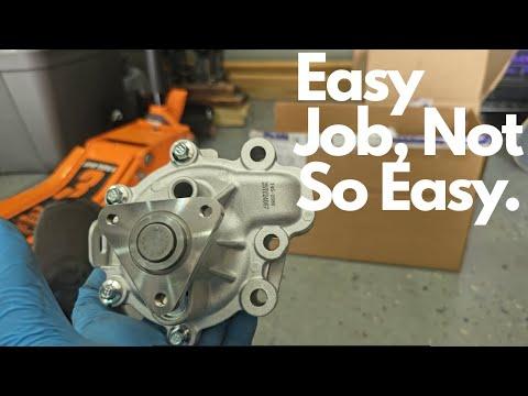 Slow Six Fix: 2019 Mazda CX5 Water Pump Replacement