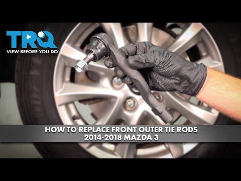 How to Replace Front Outer Tie Rods 2014-2018 Mazda 3