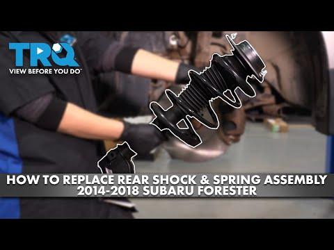 How to Replace Front & Rear Struts (Shock Absorbers) on a 2014 Subaru Forester