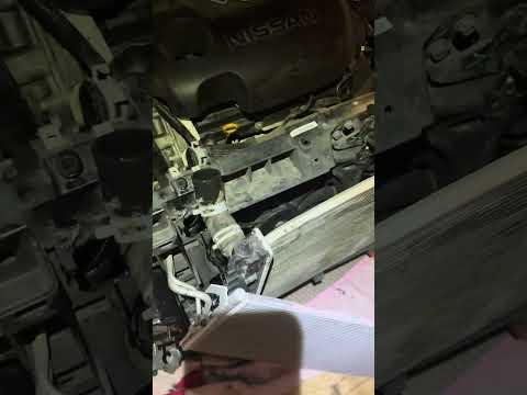 2018 Nissan Maxima radiator replacement ￼