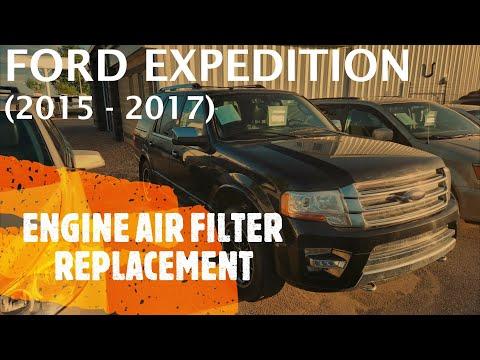 How to Replace the Engine Air Filter on a 2007-2024 Ford Expedition (Engine: V6 3.5L)