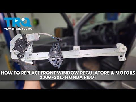 How to Replace Front Window Regulators &amp; Motors 2009-2015 Honda Pilot