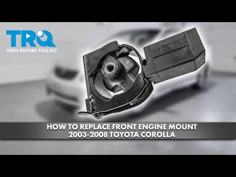 How to Replace Front Engine Mount 2003-2008 Toyota Corolla