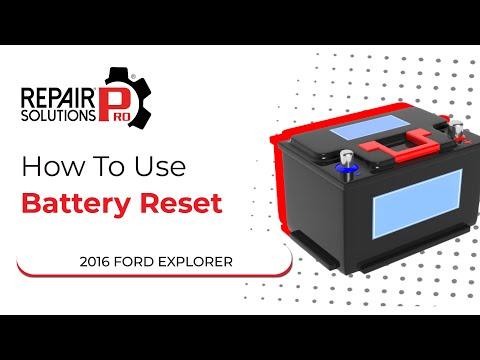 How to Replace the Battery on a 1991-2019 Ford Explorer (Group 65) + BMS Reset (Engine: V6 3.5L)