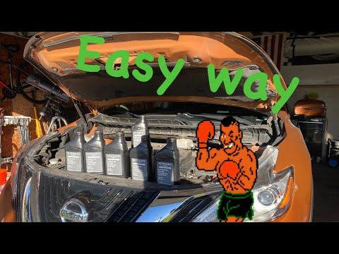 CVT Transmission Fluid change Nissan Murano. (2015-2024) Easy