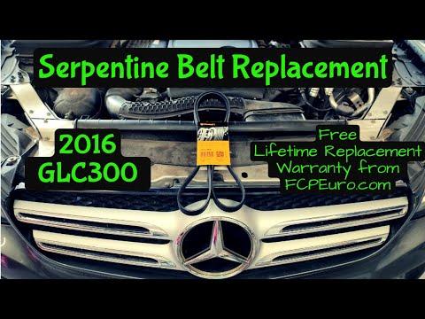 2016 GLC300 Serpentine Belt Replacement | GLC300 Drive Belt Replacement
