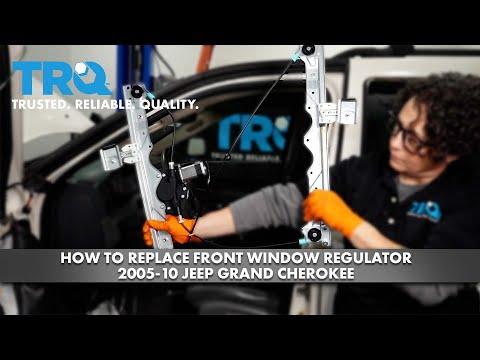 How to Replace the Front Window Regulator on a 2006-2010 Jeep Grand Cherokee