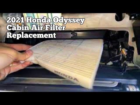 How to Replace the Cabin Air Filter on a 2018-2026 Honda Odyssey (Engine: V6 3.5L)