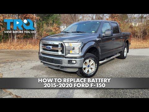 How to Replace Battery 2015-2020 Ford F-150