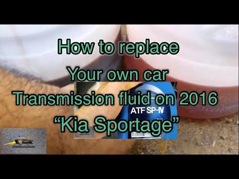 How to Change Automatic Transmission Fluid (Drain & Fill) on a 2011-2024 Kia Sportage (Engine: Inline 4 2.4L)