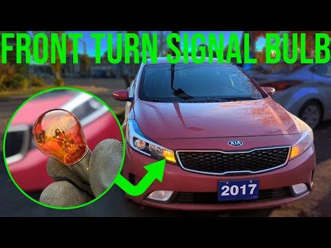 How to Replace Front Turn Signal Bulb - Kia Forte (2017-2018)
