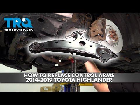 How to Replace Control Arms 2014-2019 Toyota Highlander