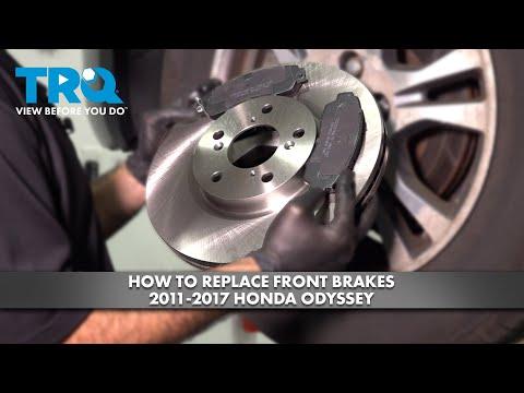 How to Replace Front Brakes 2011-2017 Honda Odyssey