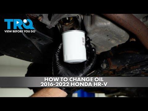 How to Change Oil 2016-2022 Honda HR-V