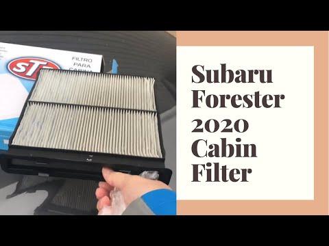 How to Replace the Cabin Air Filter on a 2019-2025 Subaru Forester (Glove Box Method) (Engine: Flat 4 2.5L)