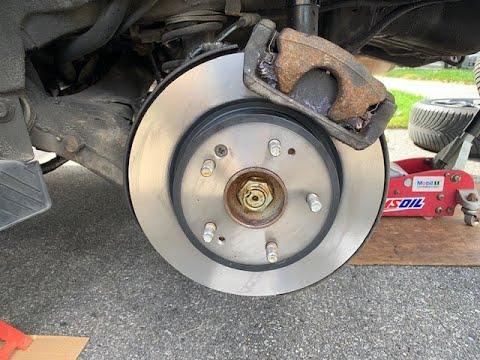[How-To] 2016 to 2022 Honda HRV (Vezel) Rear brake pad and rotor disk replacement