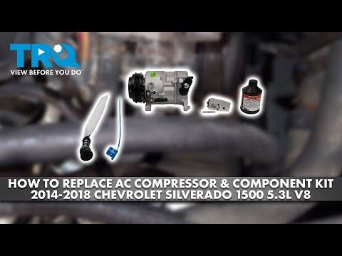 How to Replace the A/C Compressor on a 2017 GMC Sierra 1500 (Recover, Vacuum & Recharge)
